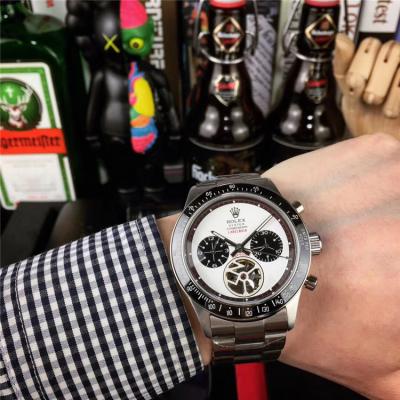 Replica Cosmograph Daytona  A21j Automatic Movement Mens Watch Black Dial PVD Steel E237