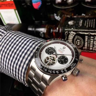 Replica Cosmograph Daytona  A21j Automatic Movement Mens Watch Black Dial PVD Steel E237