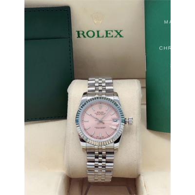 Replica Datejust A2813 Automatic Movement Womens Watch White Dial Oyster Bracelet SS A E239