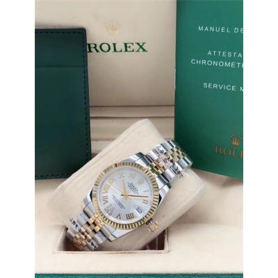 Replica Datejust A2813 Automatic Movement Womens Watch White Dial Oyster Bracelet SS A E239