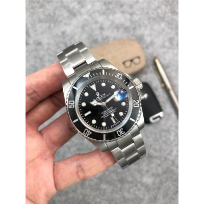 Replica Submariner A21J Automatic Movement Mens Watch Black Dial Oyster Bracelet SS E240