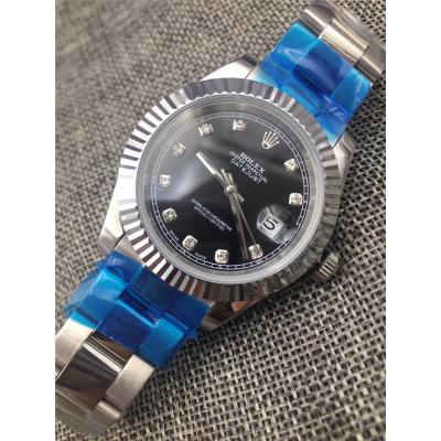 Replica Datejust A21j Automatic Movement Mens Watch Blue  Dial Oyster Bracelet SS A E250