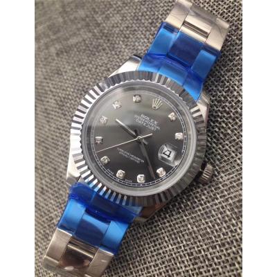 Replica Datejust A21j Automatic Movement Mens Watch Blue  Dial Oyster Bracelet SS A E250