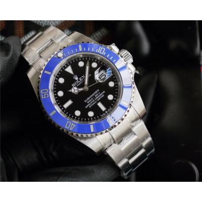 Replica Submariner A2813 Automatic Movement Mens Watch Black Dial Oyster Bracelet SS E302