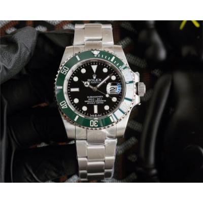 Replica Submariner A2813 Automatic Movement Mens Watch Black Dial Oyster Bracelet SS E302