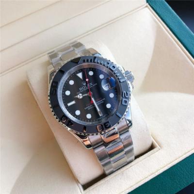 Replica Yacht-Master Japan Miyota 8215 Automatic  Mens Watch Blue Dial Oyster Bracelet SS B E305