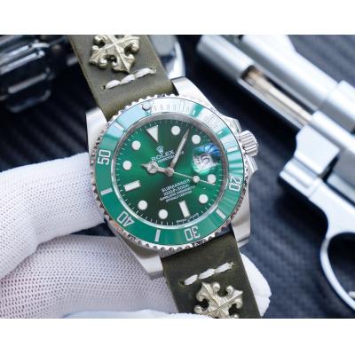 Replica Submariner Japan Miyota 8215 Automatic  Mens Watch Green Dial Oyster Bracelet SS E312