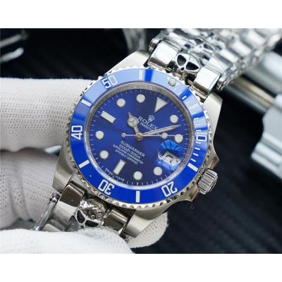 Replica Submariner Japan Miyota 8215 Automatic Movement Mens Watch Blue Dial Oyster Bracelet SS E319