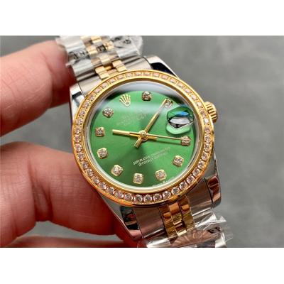 Replica Datejust A21J Automatic Movement Womens Watch Silver Dial Jubilee Bracelet Two Tone Yellow Gold A E330