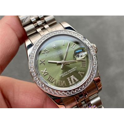 Replica Datejust A21J Automatic Movement Womens Watch Gold Dial  Oyster Bracelet ​Yellow Gold B E330