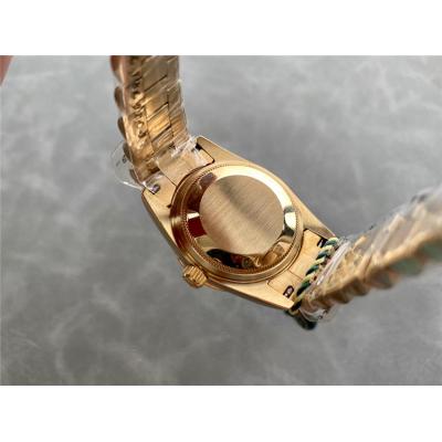 Replica Datejust A21J Automatic Movement Womens Watch Gold Dial  Oyster Bracelet ​Yellow Gold B E330