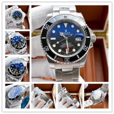 Replica Submariner Japan Miyota 8215 Automatic Mens Watch Blue Black Dial Oyster Bracelet SS E354