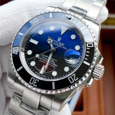 Replica Submariner Japan Miyota 8215 Automatic Mens Watch Blue Black Dial Oyster Bracelet SS E354