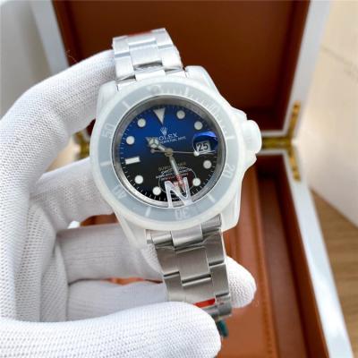 Replica Submariner Japan Miyota 8215 Automatic Mens Watch Blue Black Dial Oyster Bracelet SS E354