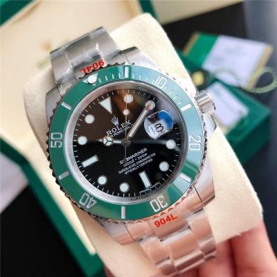 Replica Submariner Japan Miyota 8215 Automatic Mens Watch Green Dial Oyster Bracelet SS E357