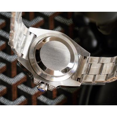 Replica GMT-Master II A21 Automatic Mens Watch Full Diamonds Dial Oyster Bracelet SS B E380