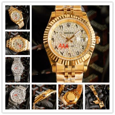 Replica Datejust A21J Automatic Movement Mens Watch Full Diamonds Dial Jubilee Bracelet Yellow Gold E383