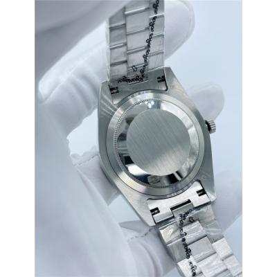 Replica Day-Date A2813 Automatic Movement Mens Watch Ice Blue Dial Oyster Bracelet SS E409