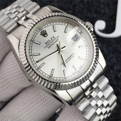 Replica Datejust Japan Miyota 8215 Automatic Mens Watch White Dial  Jubilee Bracelet SS B222