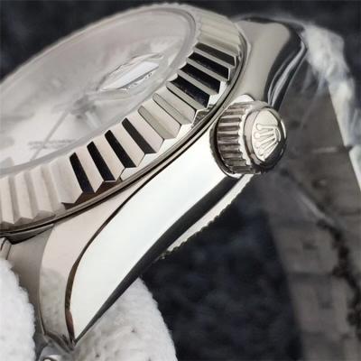 Replica Datejust Japan Seiko NH05 Automatic Womens Watch White Dial Jubilee Bracelet SS B225