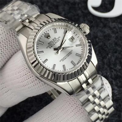 Replica Datejust Japan Seiko NH05 Automatic Womens Watch White Dial Jubilee Bracelet SS B225