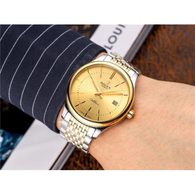 Replica Cellini Japan Miyota 8215 Automatic Movement  Mens Watch Black Dial Two Tone Yellow Gold B B245