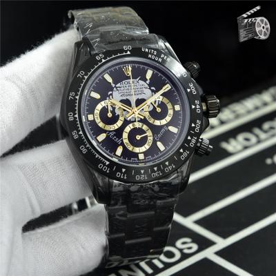 Replica Cosmograph Daytona Japan Quartz Chronograph Mens Watch Black Dial Black Steel B B248