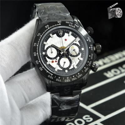 Replica Cosmograph Daytona Japan Quartz Chronograph Mens Watch Black Dial Black Steel B B248