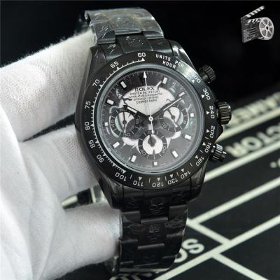 Replica Cosmograph Daytona Japan Quartz Chronograph Mens Watch Black Dial Black Steel B B248