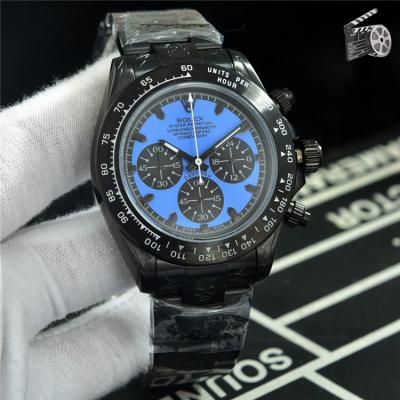 Replica Cosmograph Daytona Japan Quartz Chronograph Mens Watch Black Dial Black Steel B B248