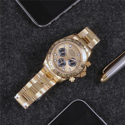 Replica Cosmograph Daytona A21J Automatic Mens Watch Black Dial Oyster Bracelet Rose Gold B B254