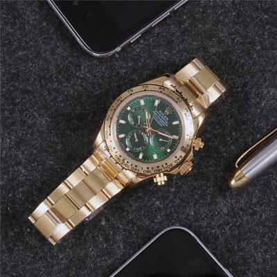 Replica Cosmograph Daytona A21J Automatic Mens Watch Black Dial Oyster Bracelet Rose Gold B B254