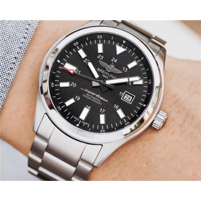 Replica Navitimer Japan Miyota 8215 Automatic Mens Watch Black Dial Stainless Steel C14