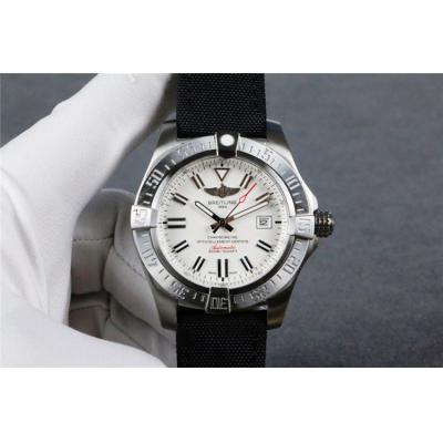 Replica Avenger  A21j Automatic Movement Mens Watch White Dial Rubber Strap C15