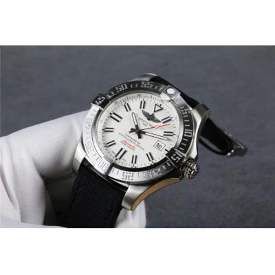 Replica Avenger  A21j Automatic Movement Mens Watch White Dial Rubber Strap C15