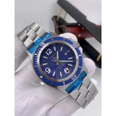 Replica Superocean A21j Automatic Movement Mens Watch White Dial Oyster Bracelet SS C19