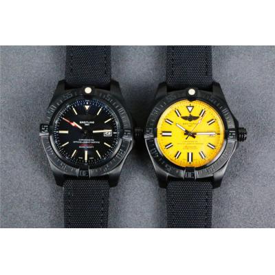 Replica Avenger  A21j Automatic Movement Mens Watch Yellow Gold Rubber Strap C20