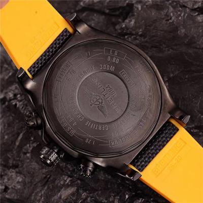 Replica Avenger   Japan Quartz Chronograph Mens Watch Black Dial Rubber Strap C25