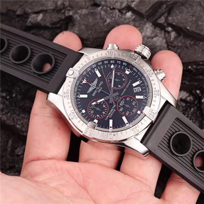 Replica Avenger Japan Quartz Chronograph Mens Watch White Dial Rubber Strap C26