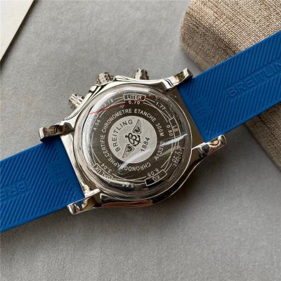 Replica Avenger Japan Quartz Chronograph Mens Watch Blue Dial Rubber Strap C39