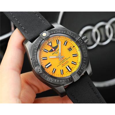 Replica Avenger Japan Miyota 8215 Automatic Mens Watch Yellow Gold Nylon Strap C44