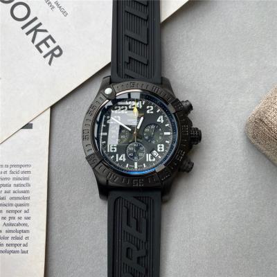 Replica Avenger  Japan Quartz Chronograph Mens Watch Black Dial Nylon Strap C56