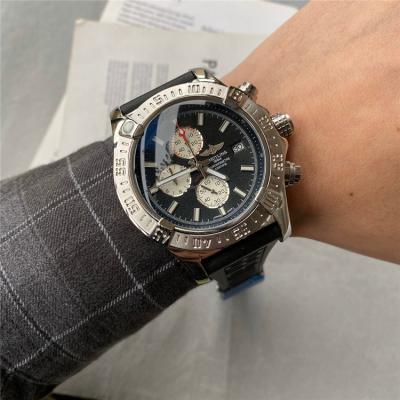 Replica Avenger  Japan Quartz Chronograph Mens Watch Black Dial Rubber Strap C59