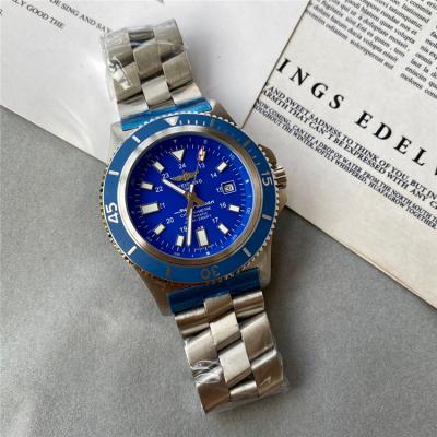 Replica Avenger A21j Automatic Movement Mens Watch Blue Dial Oyster Bracelet SS C81