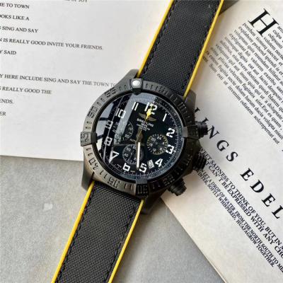 Replica Avenger Japan Quartz Chronograph Mens Watch Black Dial Nylon Strap C83