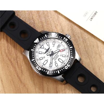 Replica Superocea Japan Miyota 8215 Automatic Mens Watch White Dial Rubber Strap E04