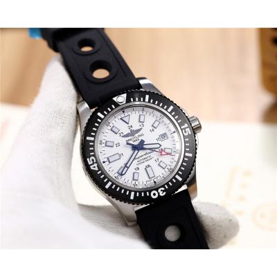 Replica Superocea Japan Miyota 8215 Automatic Mens Watch White Dial Rubber Strap E04