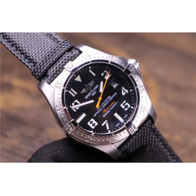 Replica Avenger  Japan Miyota 8215 Automatic Mens Watch Black Dial Nylon Strap G02