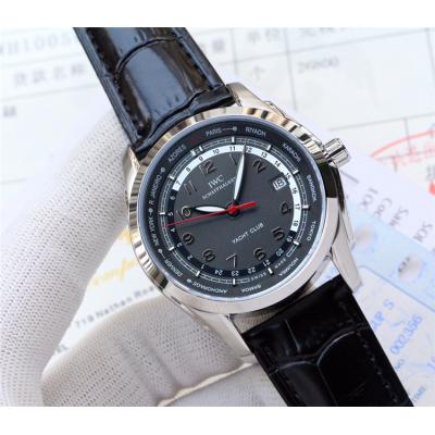 Replica Ingenieur Family Japan Miyota 8215 Automatic Mens Watch White Dial  Leather Strap E44