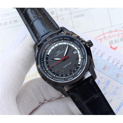 Replica Ingenieur Family Japan Miyota 8215 Automatic Mens Watch White Dial  Leather Strap E44